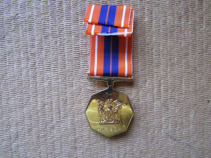 SADF Pro Patria Fixed Type Medal. Full Size