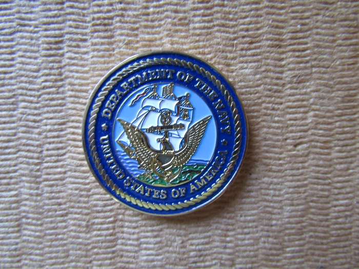 USA Navy Rocky Mountain Challenge Coin. (D)