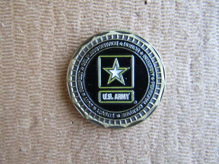 US Army Wounded Warrior Challenge Coin (R)