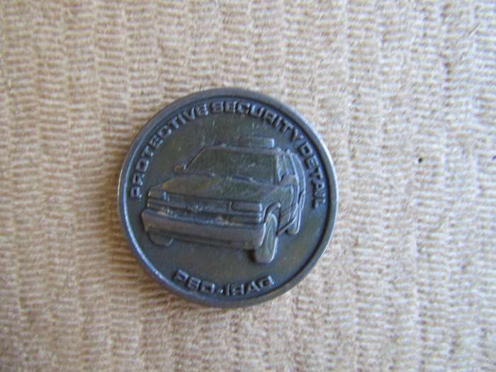 US Army Protective Security Detail Challenge Coin (W)