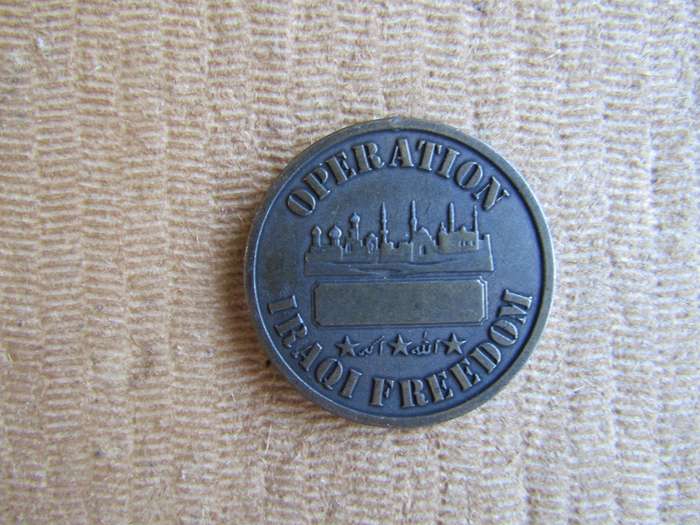 US Explosive Ordnance Disposal Challenge Coin (A3)