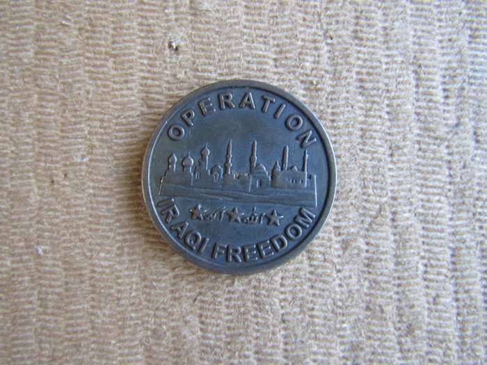 Baghdad Green Zone Challenge Coin (A10)