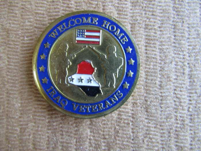 USA Welcome Home Veterans Challenge Coin (A28)