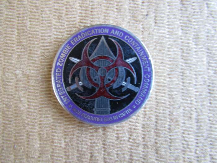Contracted Biological Threat Elimination Specialist Challenge Coin (A29)