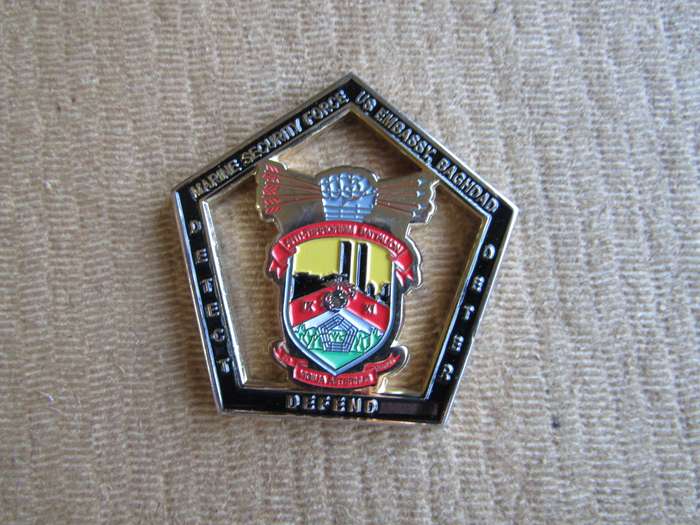 USA Marine Security Police Challenge Coin (A35)