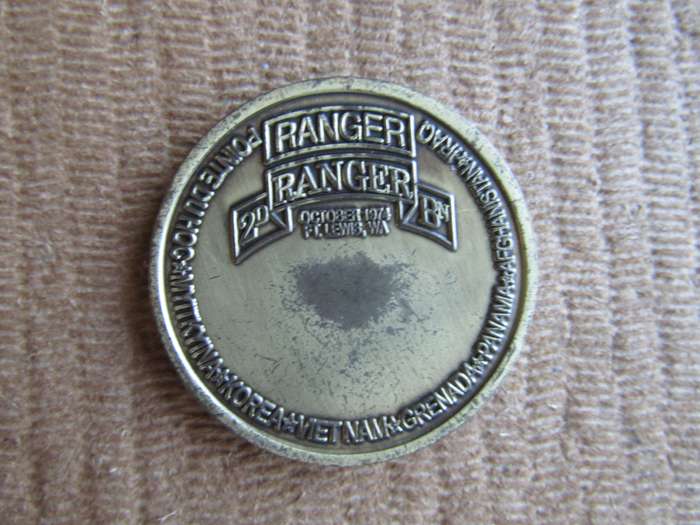 USA Rangers Challenge Coin (A43)