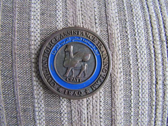 Civilian Police Assistance Training Team Challenge Coin (A54)
