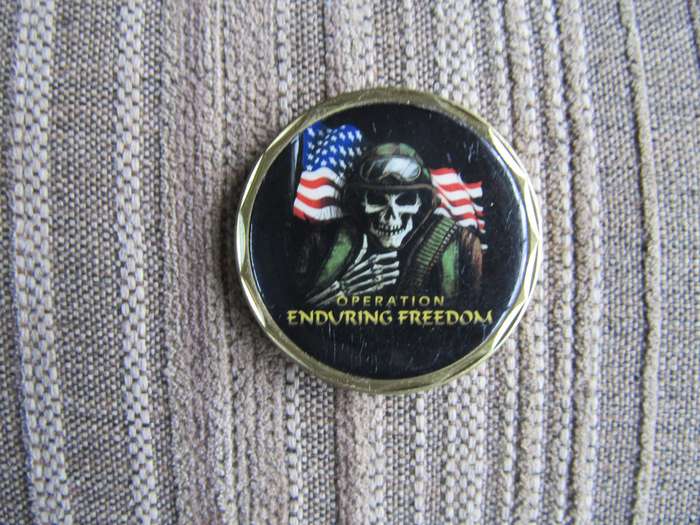 Operation Endearing Freedom Challenge Coin (A92)