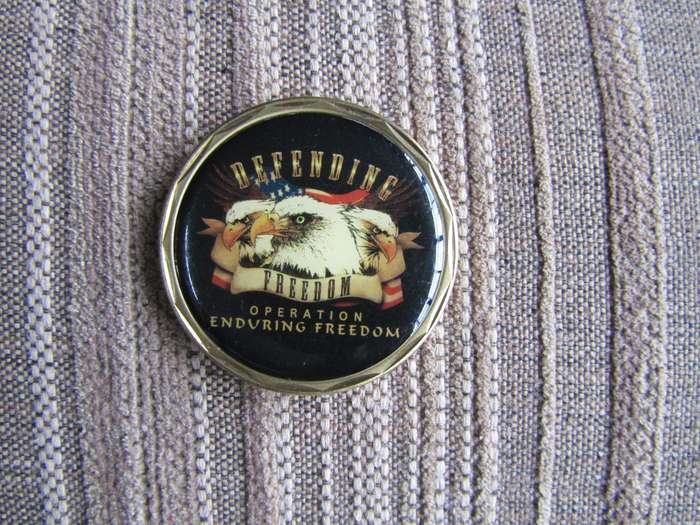 Defending Freedom Afghanistan Challenge Coin (B1)
