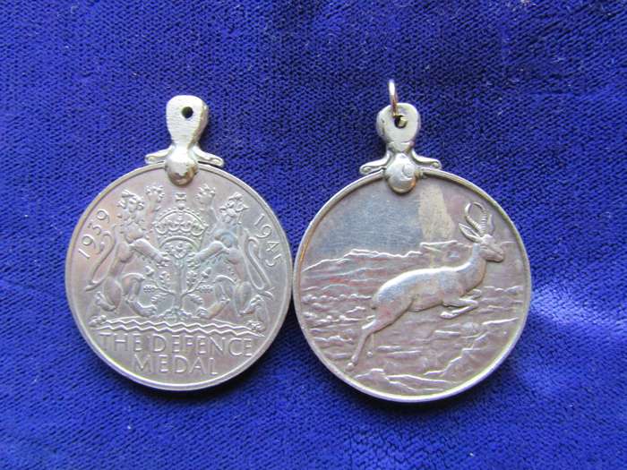 2 WW2 Medal To GW Kinghenton