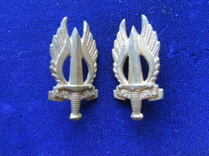 Pair of Northen Transvaal Collar Badges. Pins intact.