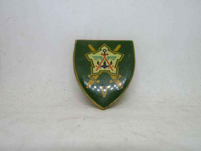 SADF Chief of Staff Finance Shoulder Flash  Pin Intact