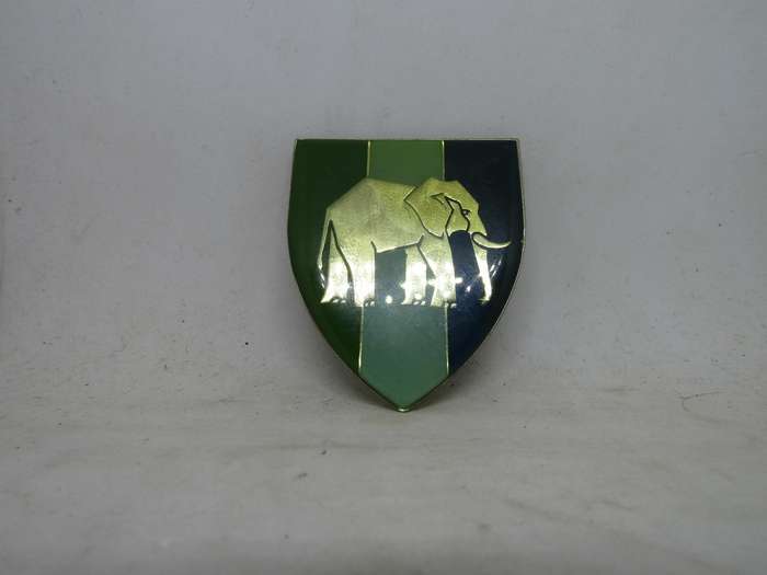 SADF Eastern Province Command Signals Shoulder Flashes. Pins intact.