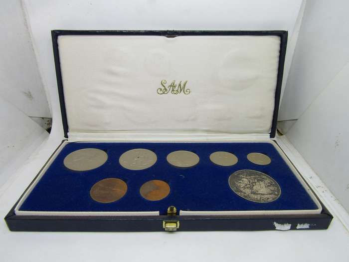 1985 South African Proof set Mintage 9859