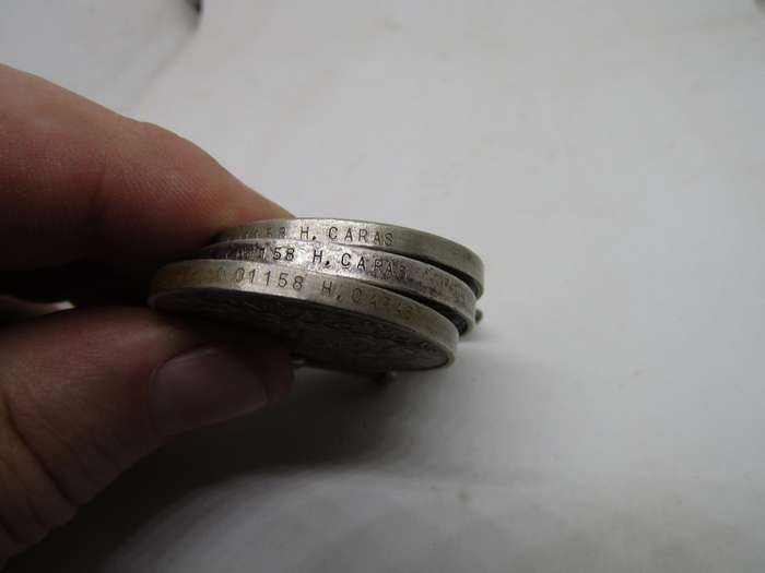3 WW 2 Medals to H Caras