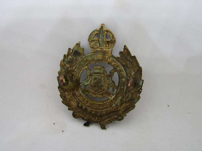 WW2 South African Engineering Corps Beret Badge