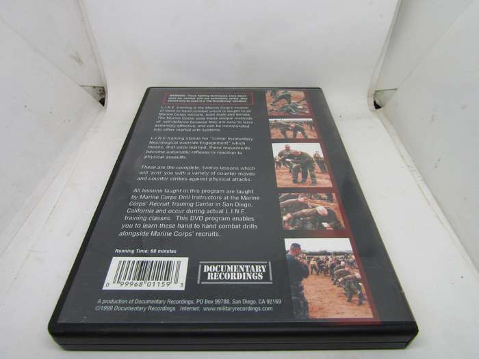 Hand To Hand Combat Marine corps Training  DVD