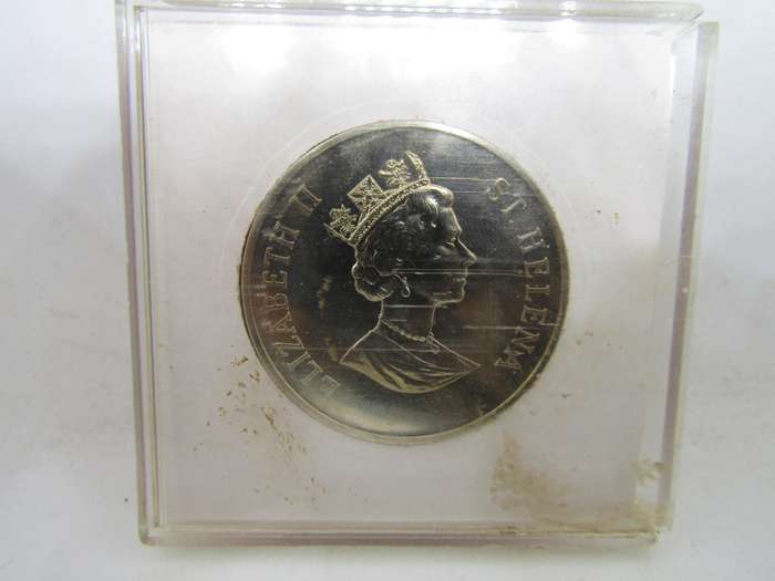 1996 St Helena 50 pence  In Proof