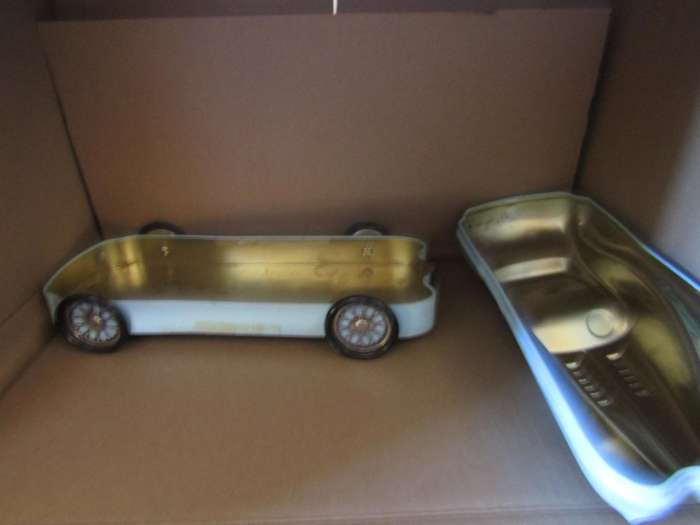 Woolworths Chocolate and Cookies Racecar tin
