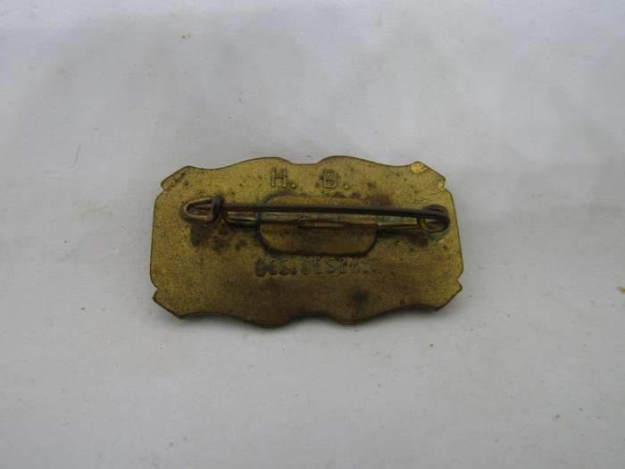 Rare WW1 German Kreuzer Emden Badge Only ref is 175 Euros