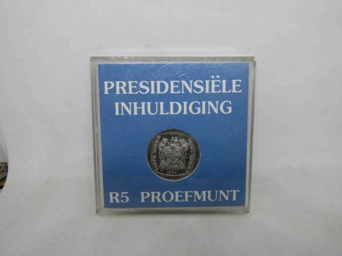 1994 South African Full Steps Proof Inauguration Coins. Bid per coin
