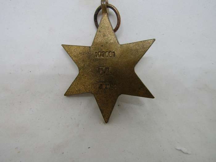 WW 2  African Star Medal to J Miller (N2)