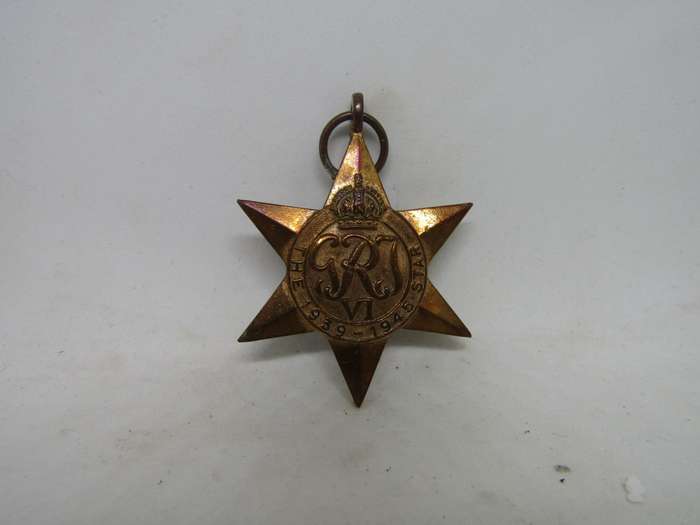 WW2 1939 to 1945 Star to  FL Cotton