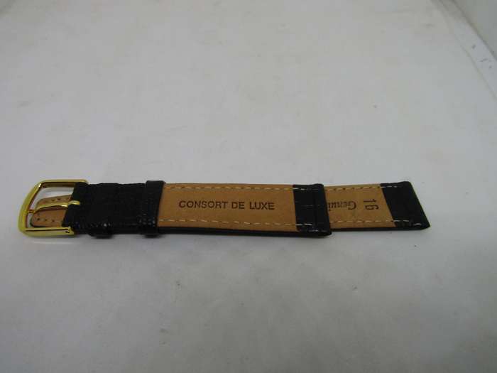 New Leather Men's watch Bracelet 1.5cm across. Size 16