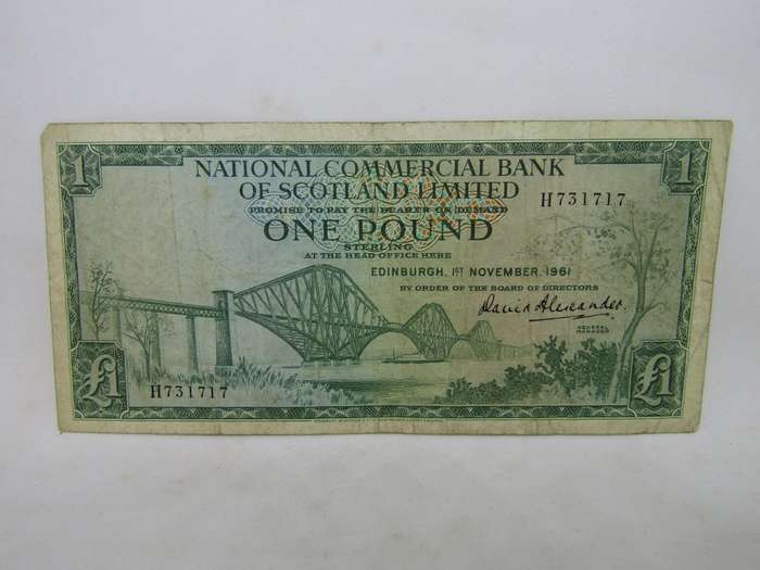 1961 banknote (KM 269) catalogue VF R360