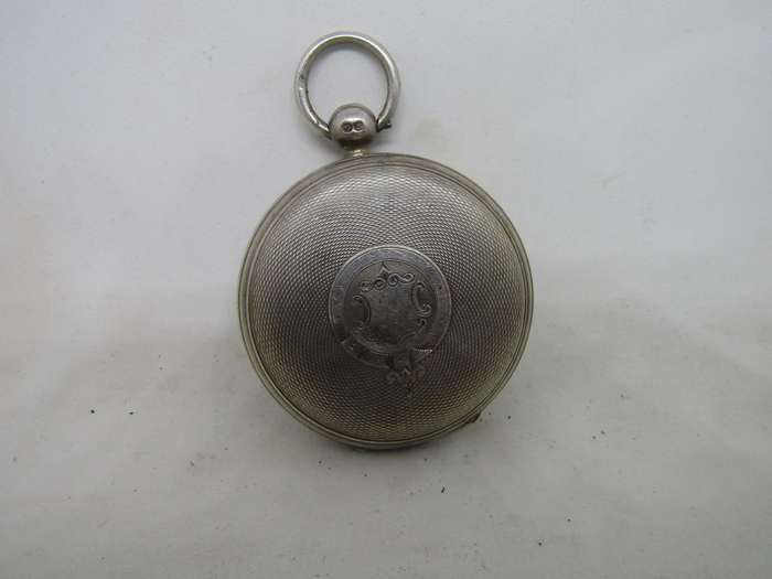 .925 Sterling Pocket watch casing no movement over 55gr (5cm diameter) with Glass