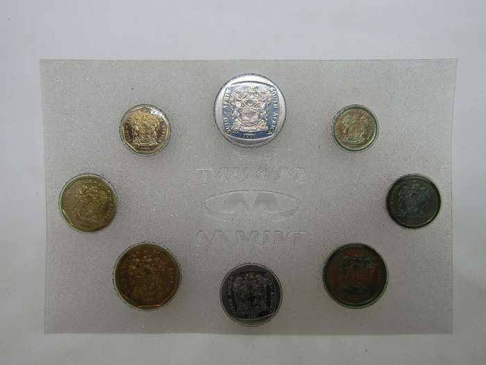 1991 South African Unc Set. Bid per set.