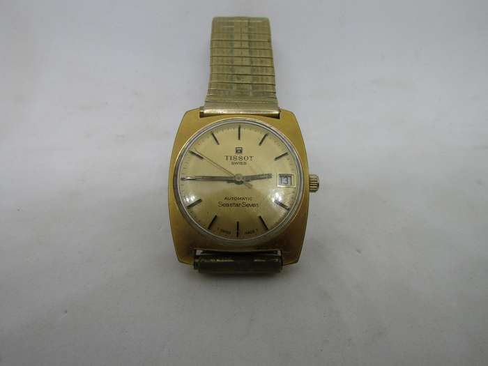 1970s VINTAGE TISSOT SEASTAR-SEVEN WIND-UP WATCH  WORKING 275T