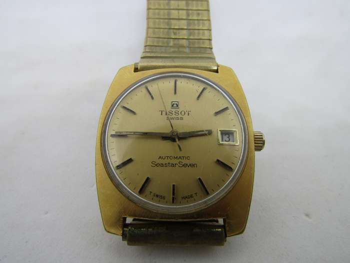 1970s VINTAGE TISSOT SEASTAR-SEVEN WIND-UP WATCH  WORKING 275T
