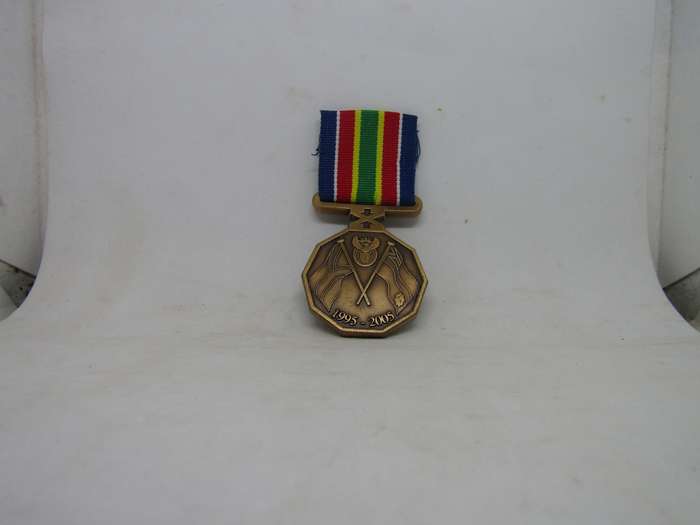 SAP 10 Years Commemoration Medal. Full Size