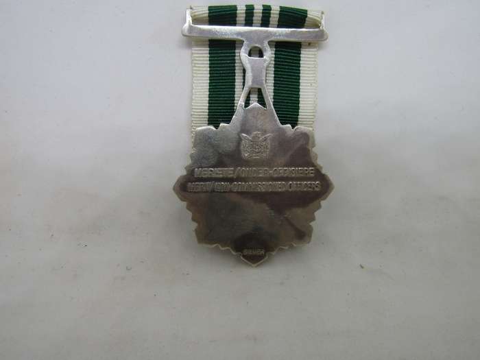 SA Prisoners Merit Medal Non Commissioned Medal Full Size