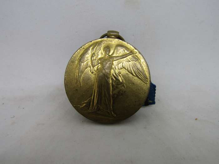 WW 1 Victory Medal To DVR J Laurie CAHTC Full Size Horse Unit