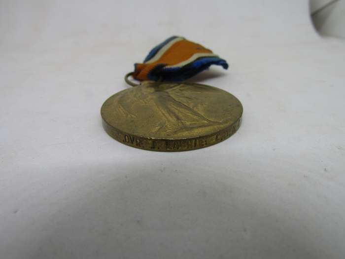 WW 1 Victory Medal To DVR J Laurie CAHTC Full Size Horse Unit