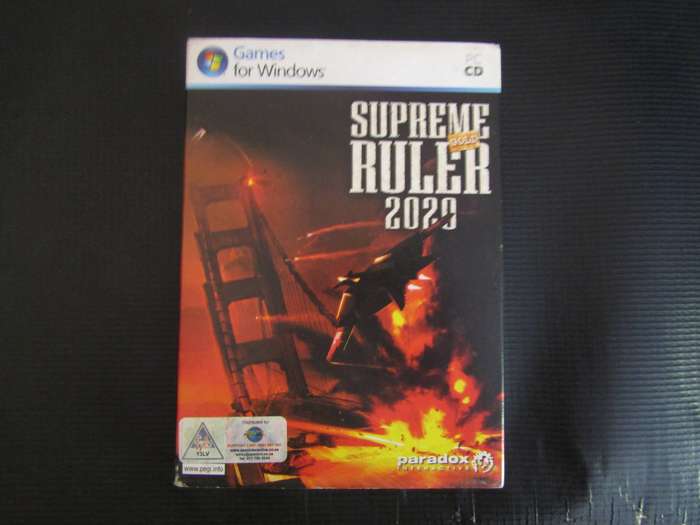 Supreme Ruler 2020 By Paradox PC CD Game