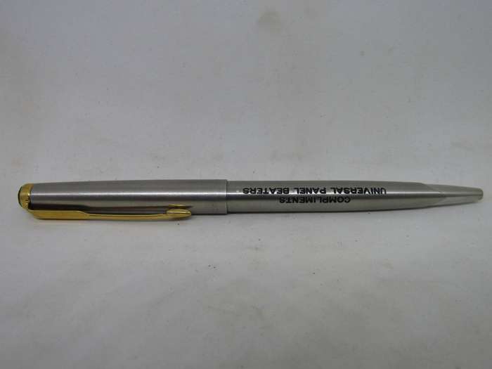1970 Parker Medium Rollerball Pen Brushed Silver