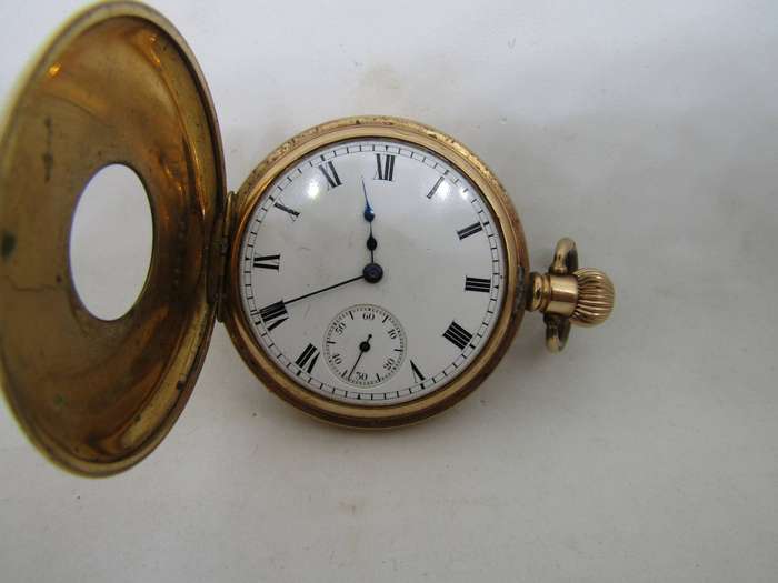 1912 Waltham's Men's Pocket  Watch.  Works. USA Made
