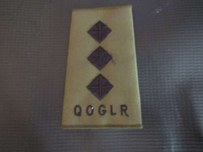 Queens' own Gurkha Logistic Regiment Rank