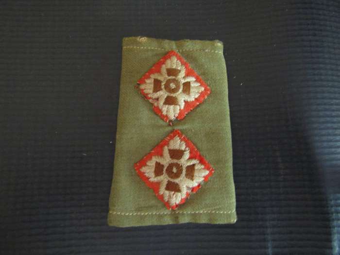 WW2 Canadian Army Tropical Infantry LT Rank