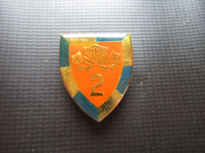 SADF 2 SSB Shoulder flash. Pins intact