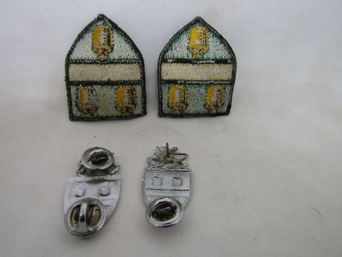 SADF Johannesburg Regiment collar badges and Patches