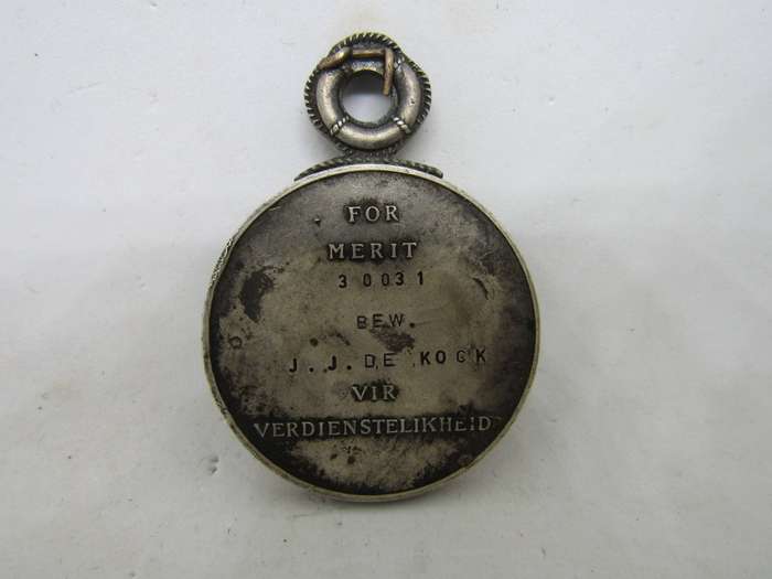 Prison Services Merit Medal To Bew JJ de Kock