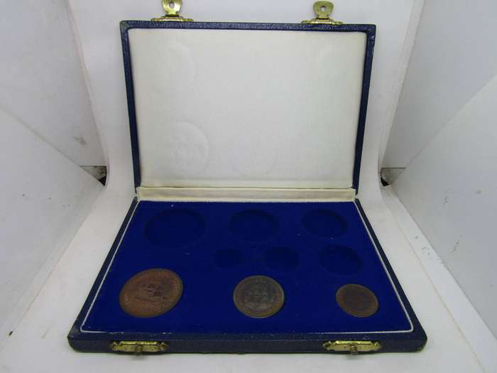 1960 South African Proof Box with Copper Trio