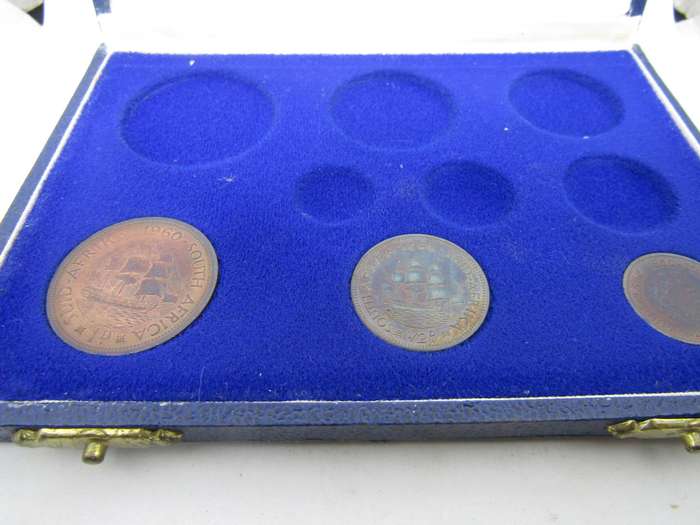 1960 South African Proof Box with Copper Trio