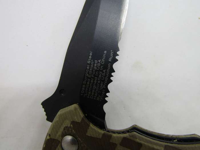 Prisoner of War MIA  Pocket Knive 9.cm