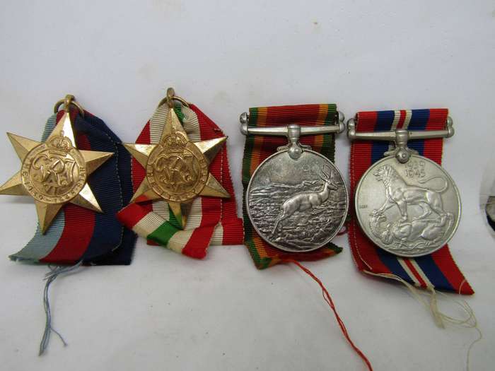 WW2 War Medals to ND Mc Cash