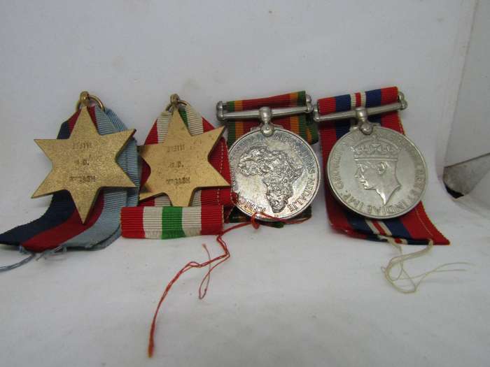 WW2 War Medals to ND Mc Cash